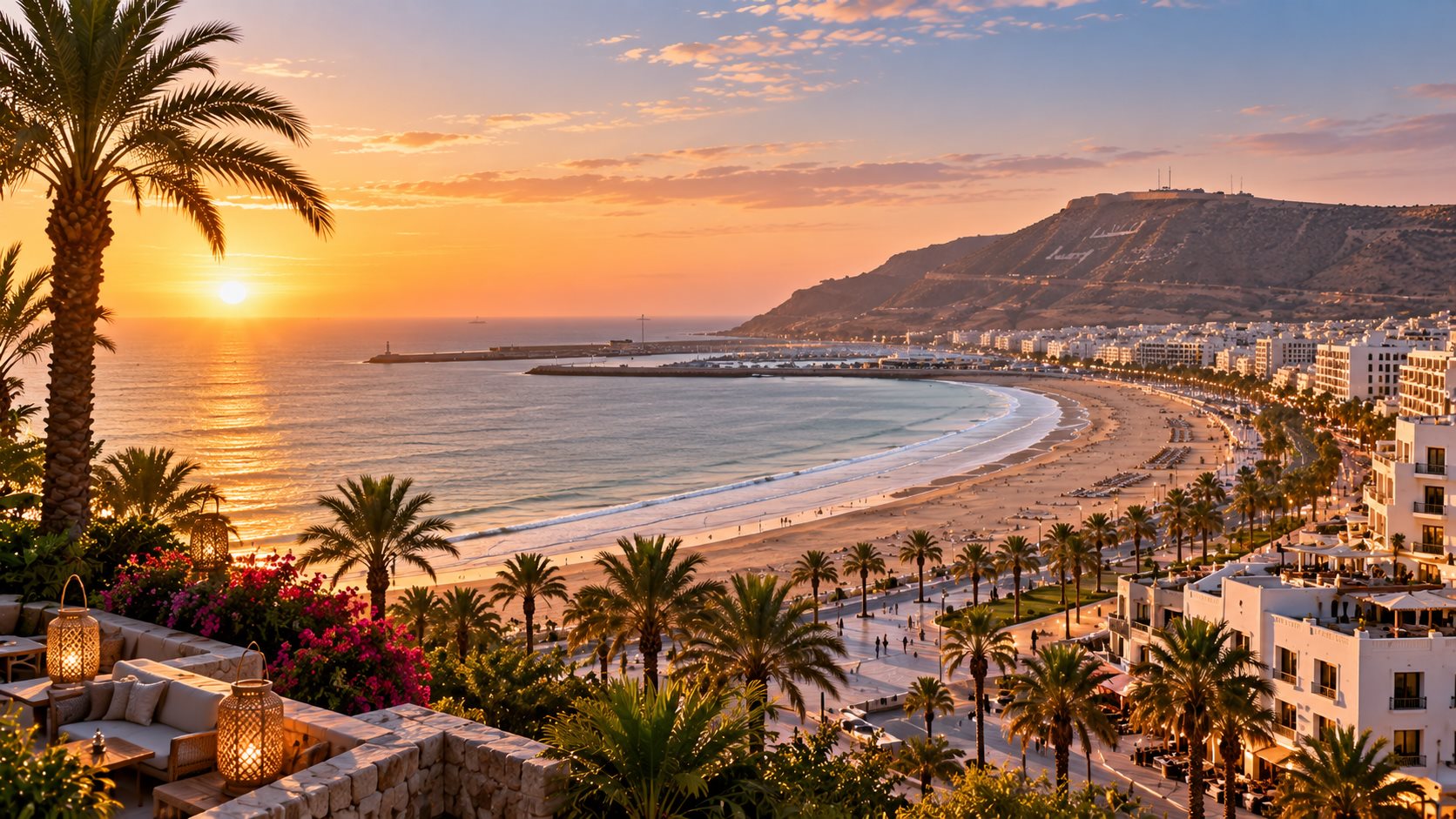 Agadir coastline - private tours with Dream Tours Morocco