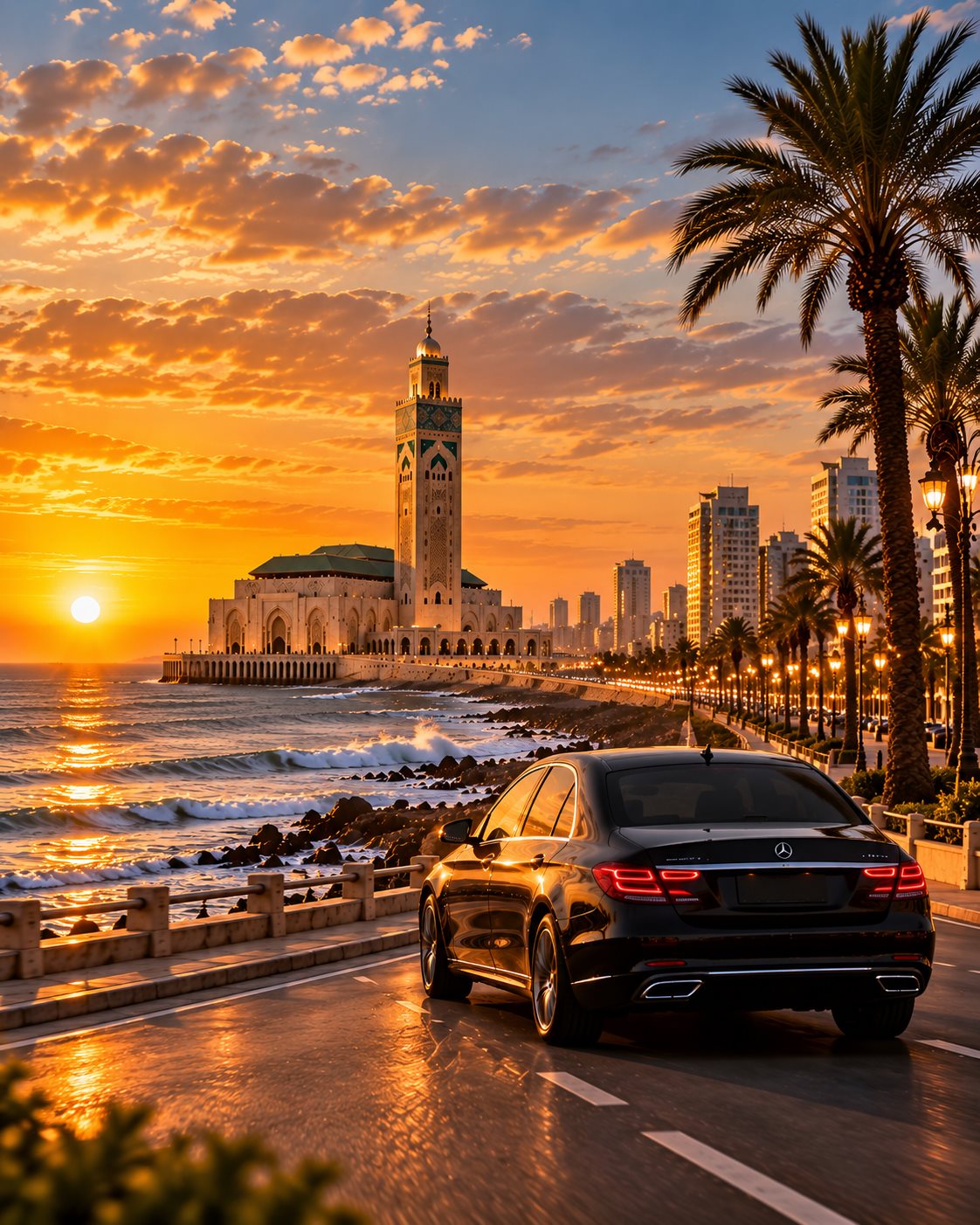 Casablanca skyline - private tours with Dream Tours Morocco