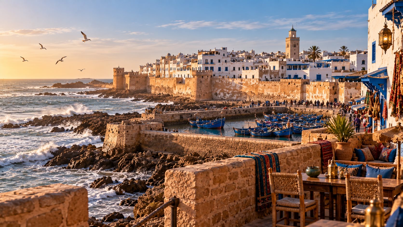 Essaouira ramparts - private tours with Dream Tours Morocco