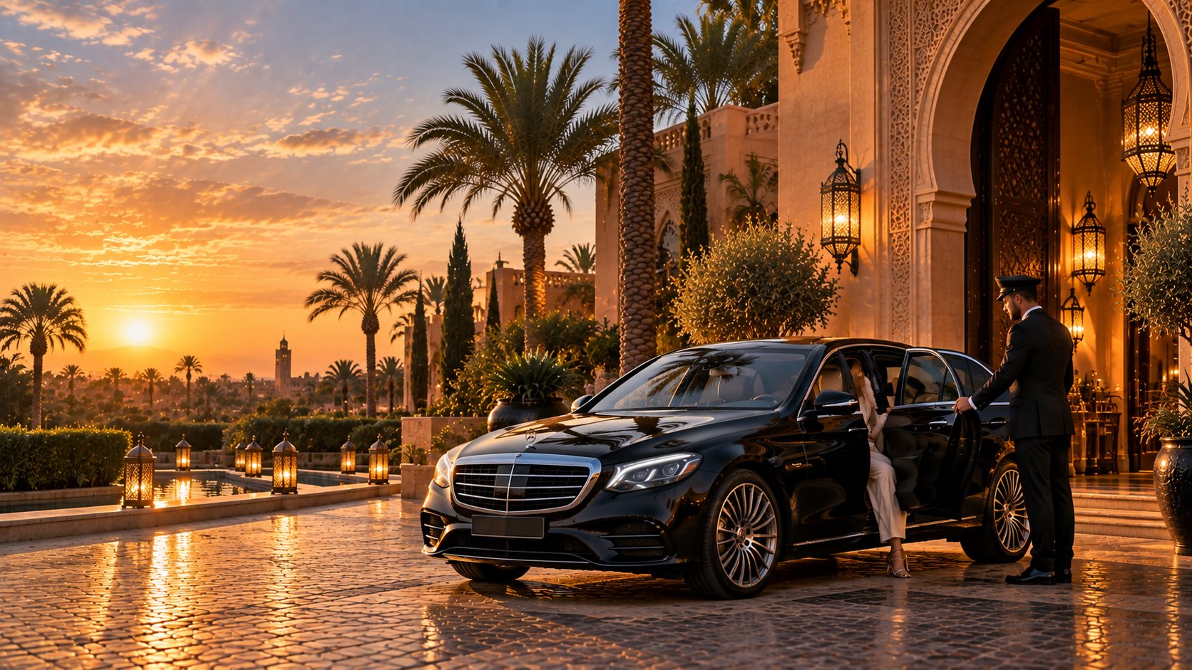 Dream Tours luxury vehicle fleet lineup - VIP transport in Morocco