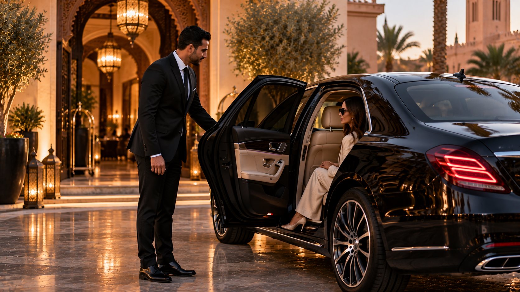 Professional chauffeur service in Morocco - Dream Tours