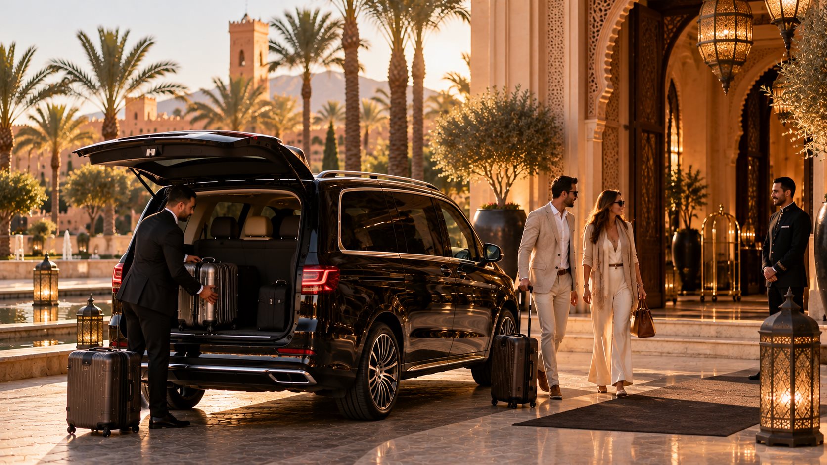 Luxury hotel transfer service - Dream Tours Morocco